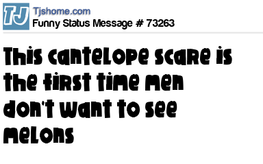 status message box