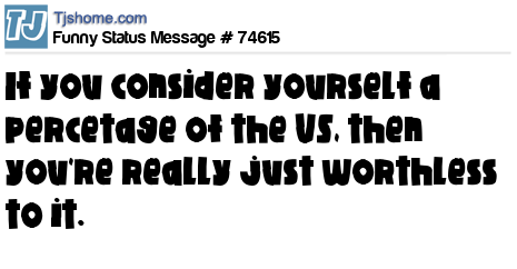 status message box