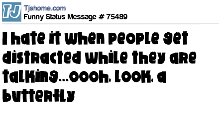 status message box