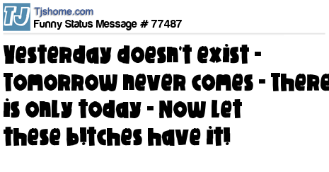 status message box