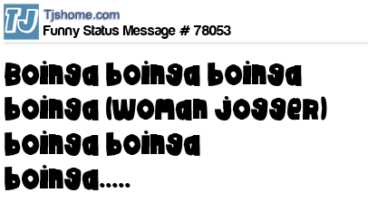 status message box