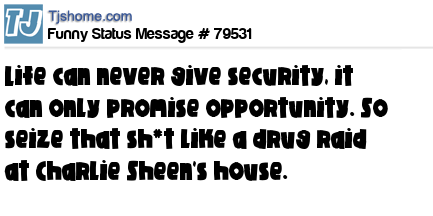 status message box