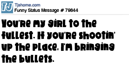 status message box