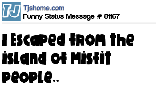 status message box