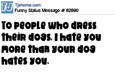 status message box