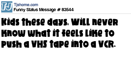 status message box