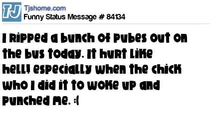 status message box