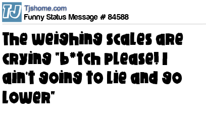 status message box
