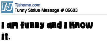 status message box