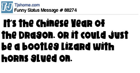 status message box