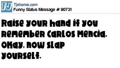 status message box