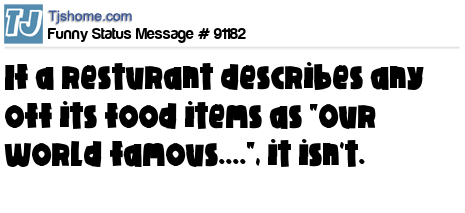 status message box