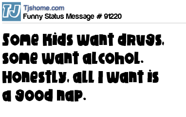 status message box