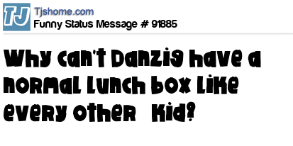 status message box