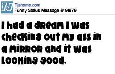 status message box