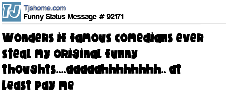 status message box