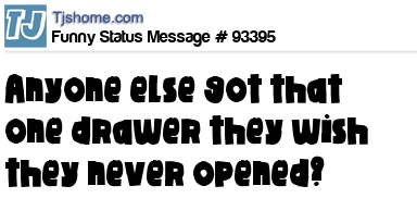 status message box