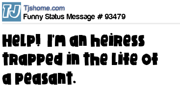 status message box