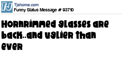 status message box