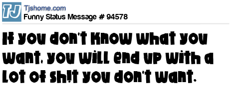 status message box