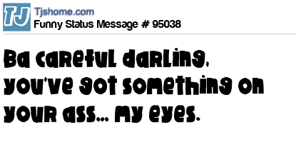 status message box