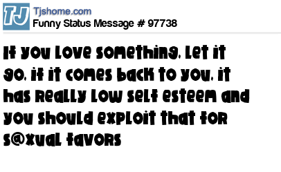 status message box