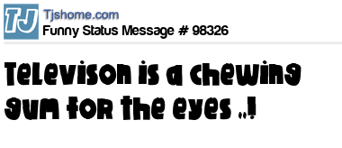 status message box