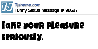 status message box