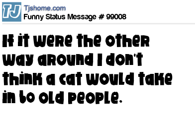 status message box