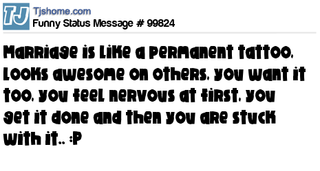 status message box